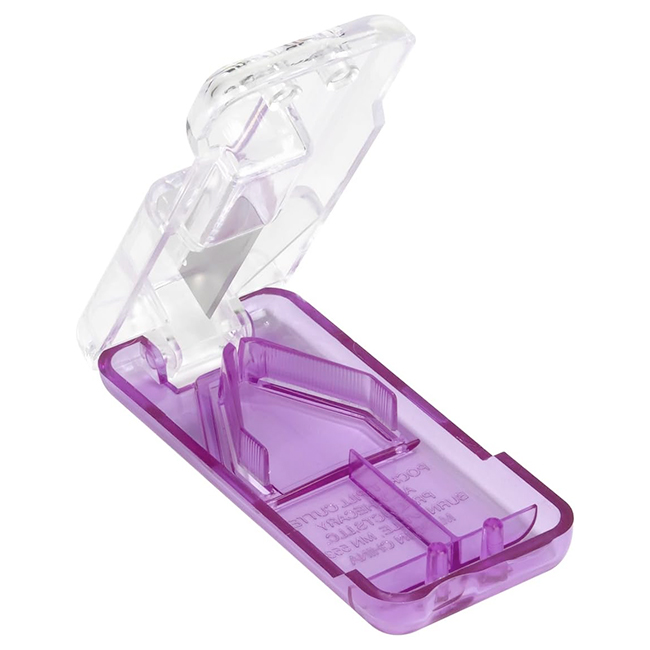 Cortador de pastillas Pill Cutter Ezy Dose Morado