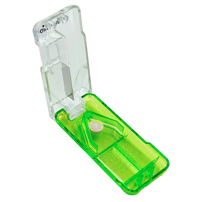 Cortador de pastillas Pill Cutter Ezy Dose Verde