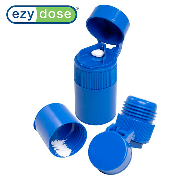 Cortador y Triturador de Pastillas Cut N' Crush Ezy Dose Azul