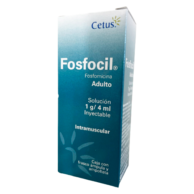 Fosfocil Fosfocina Adulto Solución 1g/4ml Inyectable Intramuscular
