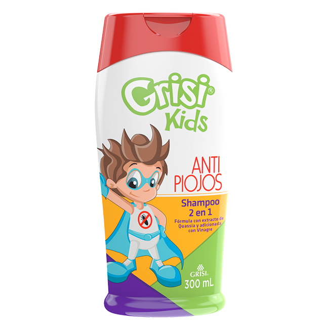 Grisi Kids Shampoo 2 En 1 Antipiojo 300ml