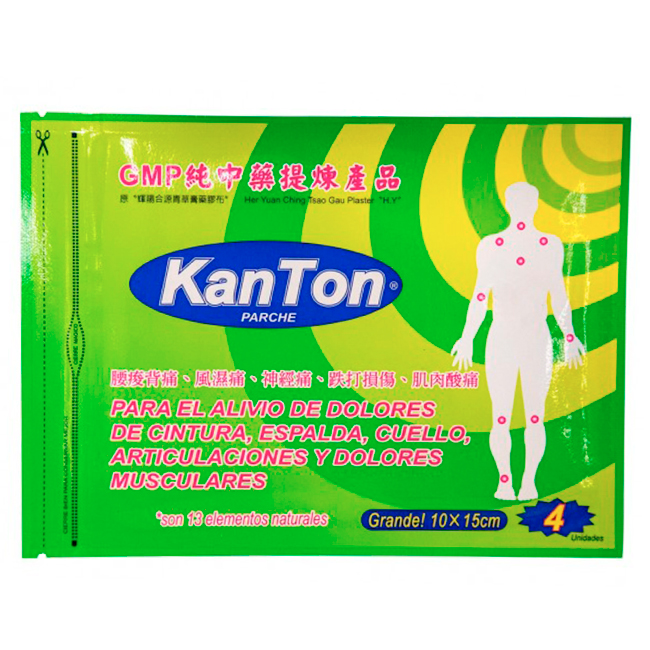 Parche Kanton Tratamiento del Dolor