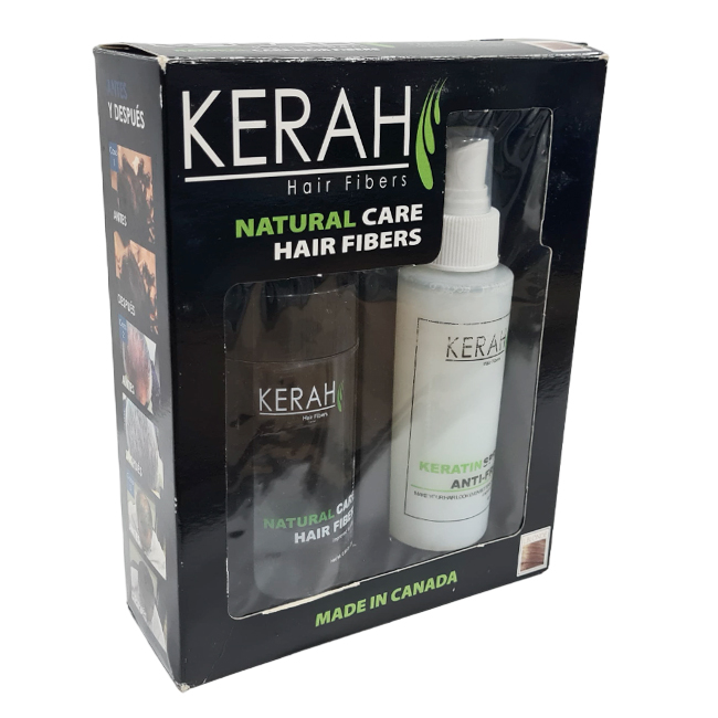 Kerah Hair Fibers para disimular la perdida de cabello