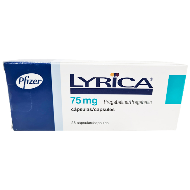 Lyrica 75mg Pregabalina