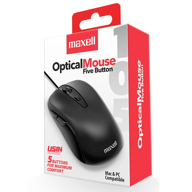 Mouse óptico de 5 botones MOWR-105
