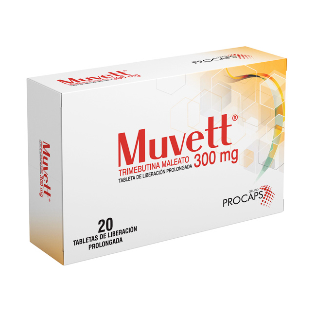 Muvett 300mg Gastritis y Vómitos de la Úlcera