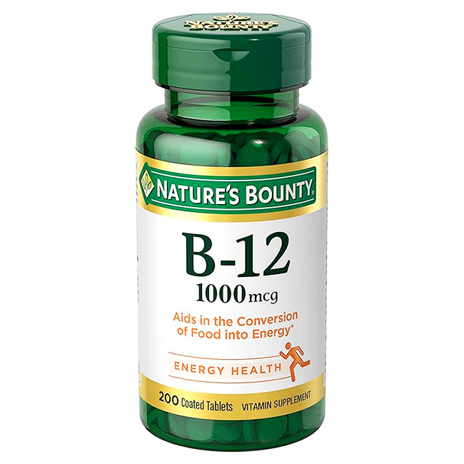 Vitamina B-12 1000mcg Nature's Bounty 