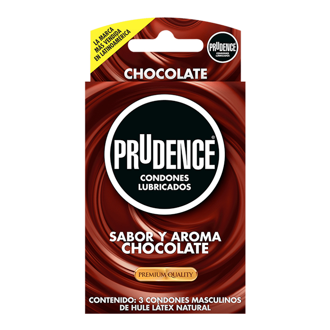 Condones Prudence Sabor y Aroma Chocolate