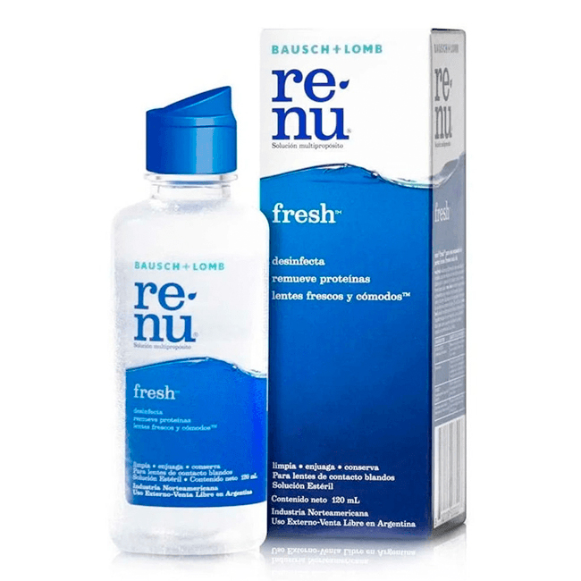 Renu Fresh 120ml solución para Lentes de Contacto