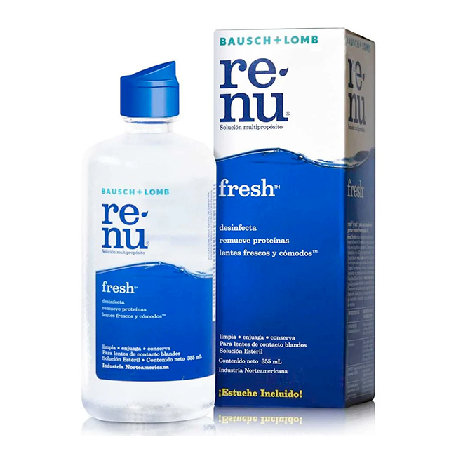 Renu Fresh 355ml solución para Lentes de Contacto