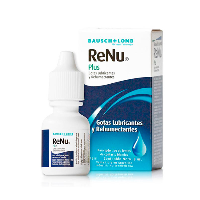 Renu Plus 8ml Gotas Lubricantes Lagrimas