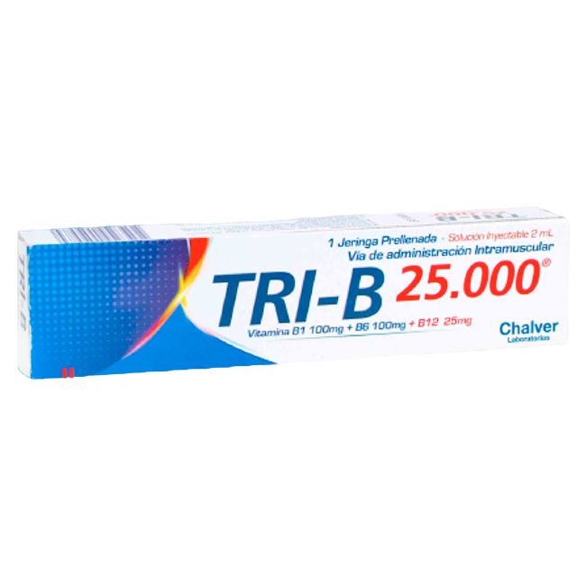 Tri B Solución Inyectable 25.000 Jeringa 2ml