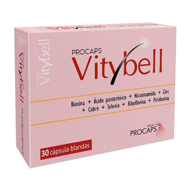 Vitybell Suplemento 5 vitaminas 3 minerales 30 Capsulas Blandas