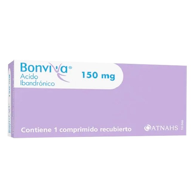 Bonviva 150 mg Ácido Ibandrónico Tratamiento de la Osteoporosis
