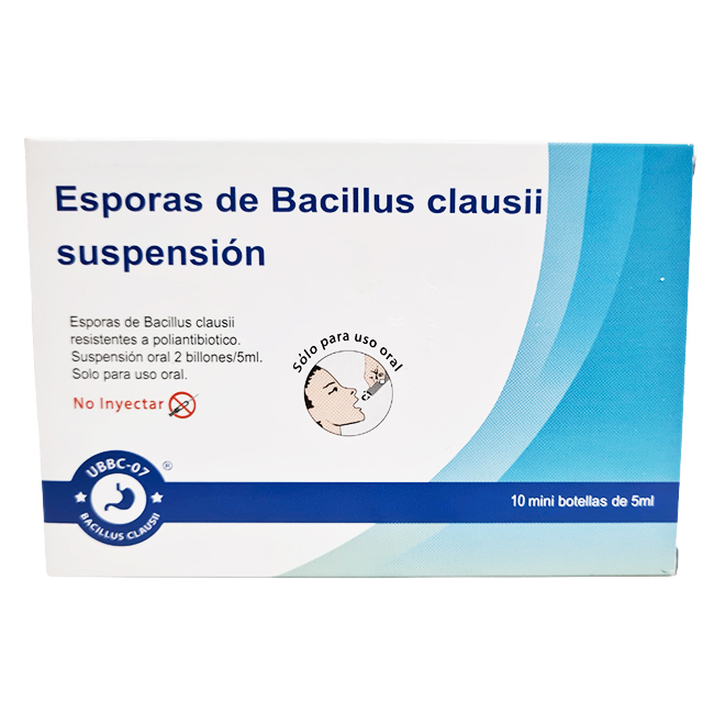 Esporas de Bacillus Clausii Suspensión