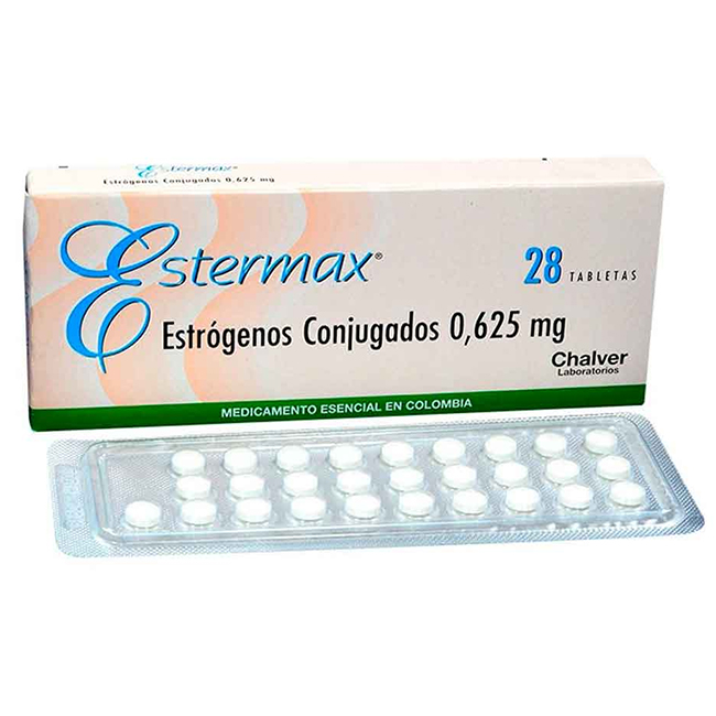 Estermax Tratamiento Vaginal 0.625mg Tabletas