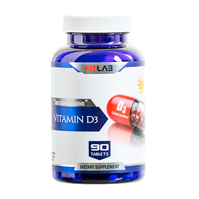 Vitamina D3 FitLab 90 tabletas
