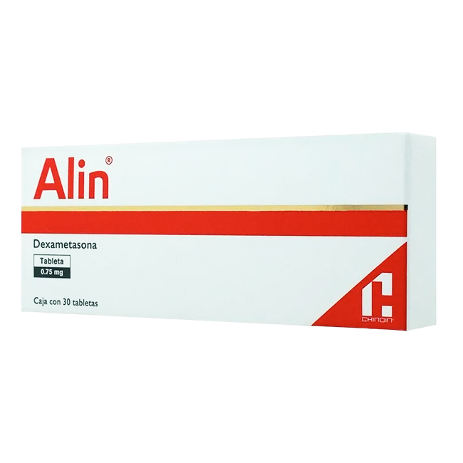 Alin 0.75mg Tabletas Dexametasona