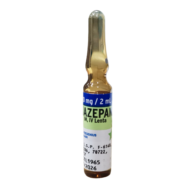 Diazepam 10mg/2ml Fresenius Kabi Caring For Life