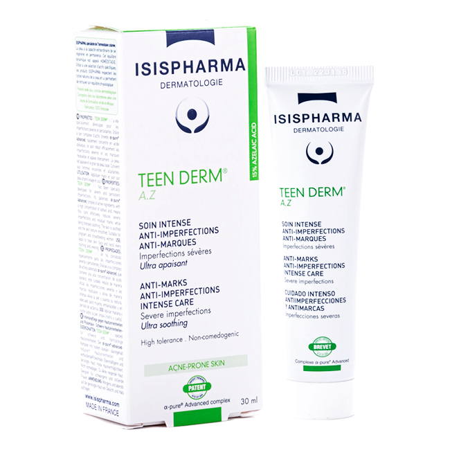 Teen Derm A.Z. 30ml Tratamiento Anti Imperfecciones del Acné
