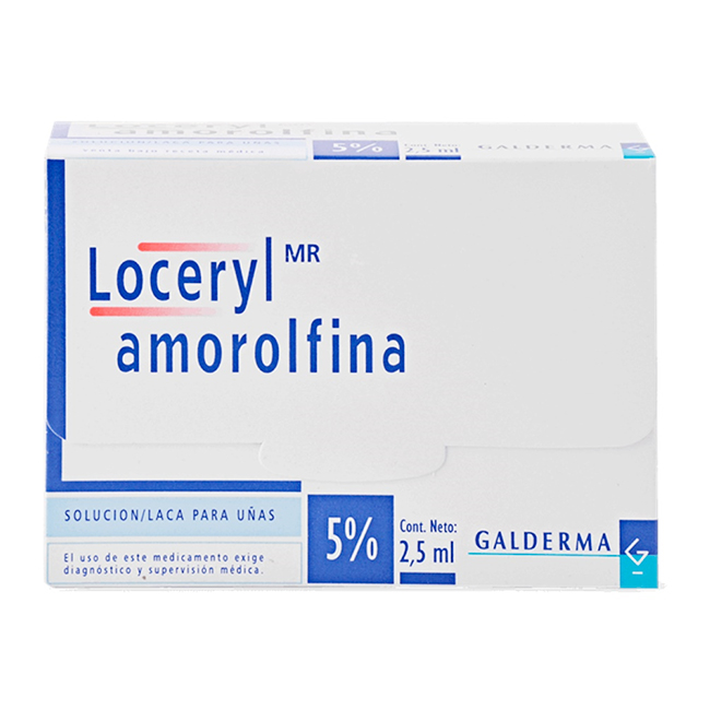Loceryl Amorolfina Laca Ungueal 5% Solución para Uñas