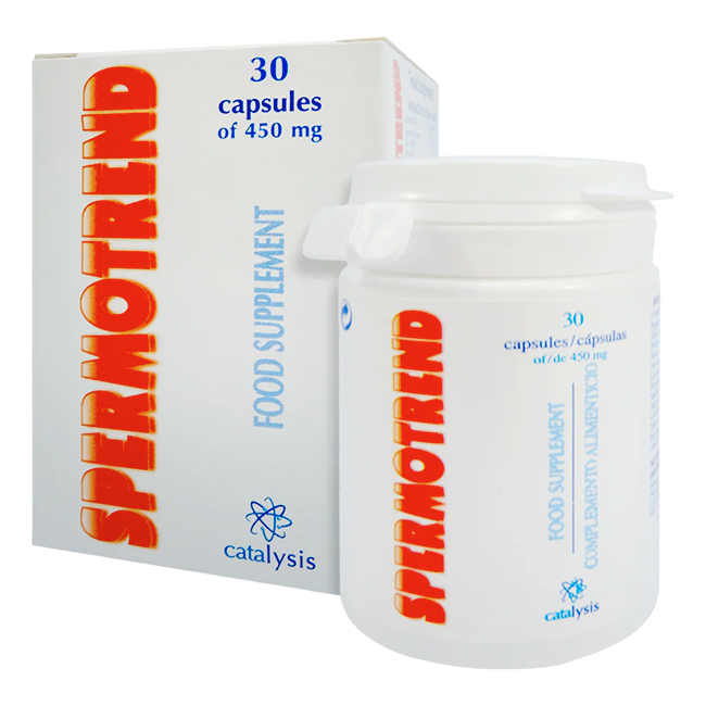 Spermotrend 30 Capsulas 450mg Complemento para la Salud Masculina