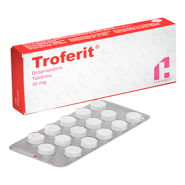 Troferit tabletas 30mg Dropropizina Tratamiento de la Tos
