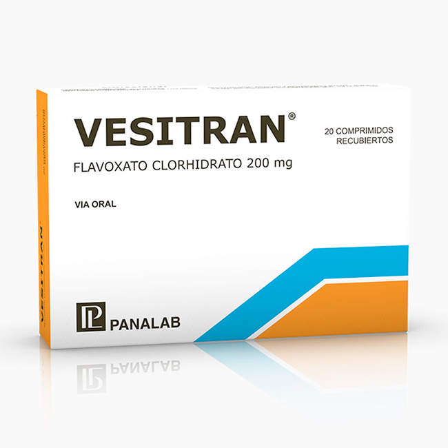 Vesitran 200mg Flavoxato Clorhidrato