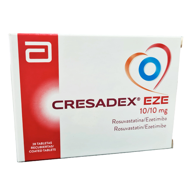 Cresadex Eze 10/10mg Rosuvastatina Ezetimiba