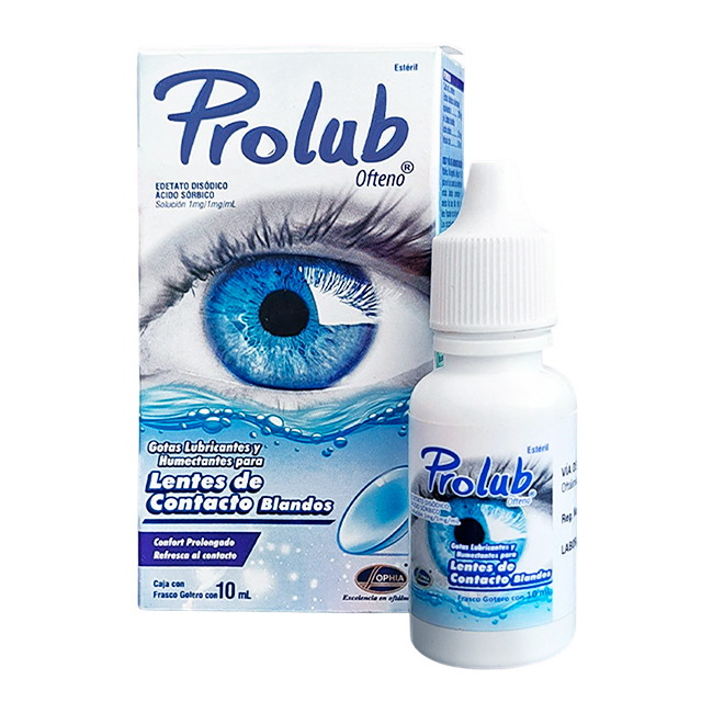 Prolub Ofteno 10ml: Gotas Lubricantes para Ojos Secos