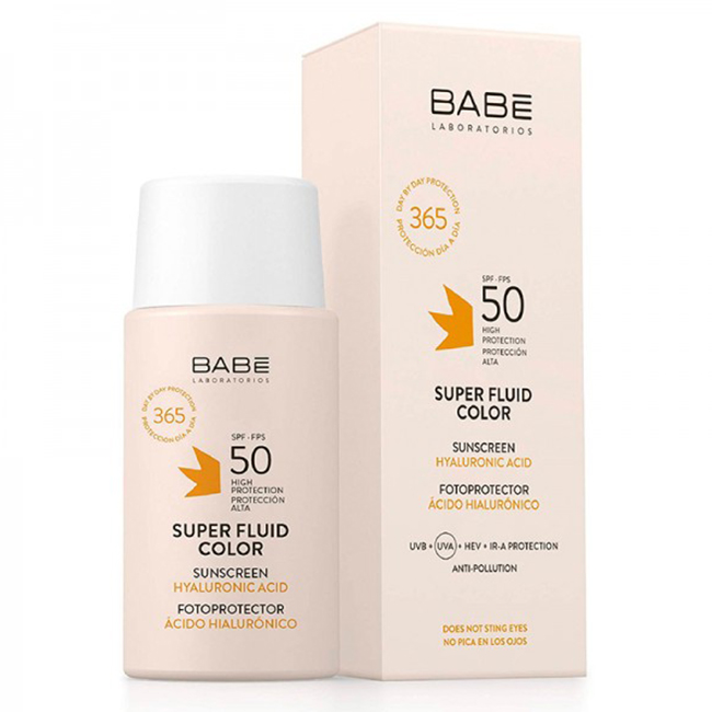 Super Fluid Color Fotoprotector SPF 50 Alta Protección Diaria con Color para Todo Tipo de Piel