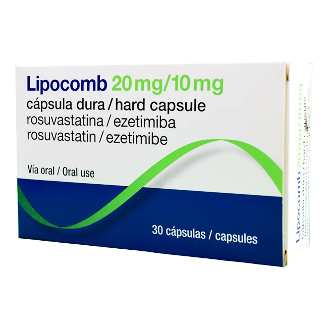 Lipocomb 20mg/10mg Tratamiento Combinado para el Control de los Lípidos