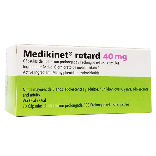 Medikinet Retard 40mg: Tratamiento Avanzado del TDAH