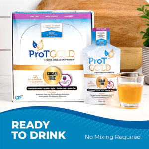 ProT Gold Liquid Collagen Protein Shot Sabor Berry - Imagen 5