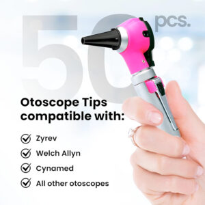 Zyrev ZetaLife Fundas Desechables para Otoscopio Compatibles con Adultos y Niños - Imagen 2