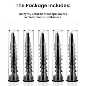 Zyrev ZetaLife Fundas Desechables para Otoscopio Compatibles con Adultos y Niños - Imagen 4