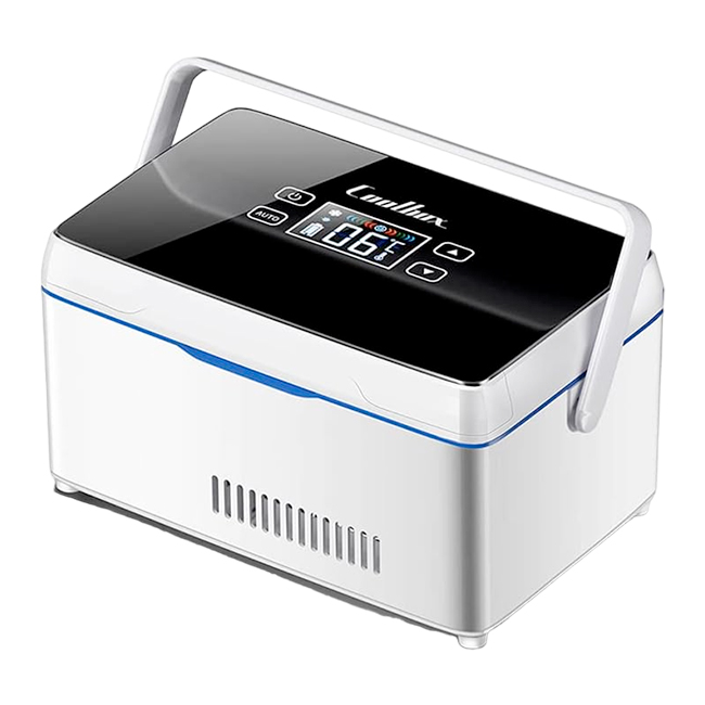 Estuche Portátil Enfriador de Insulina con Alarma y Carga USB