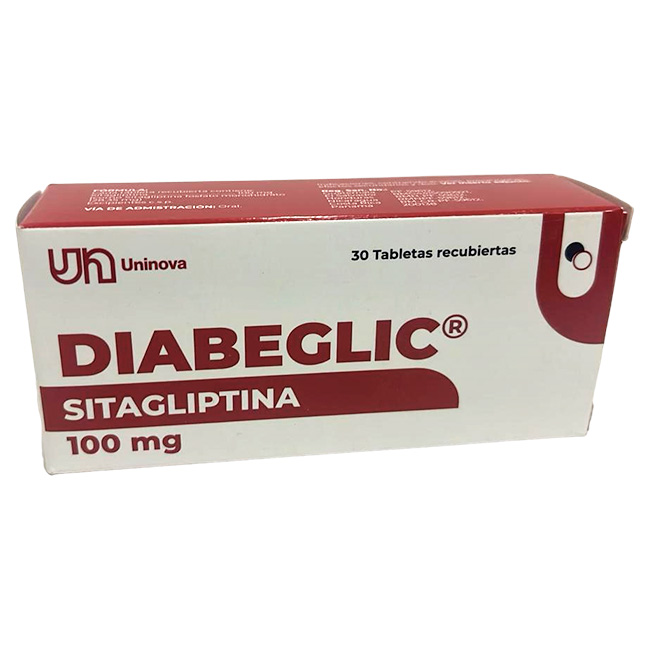 Diabeglic Sitagliptina 100mg Tratamiento para la Diabetes Tipo 2
