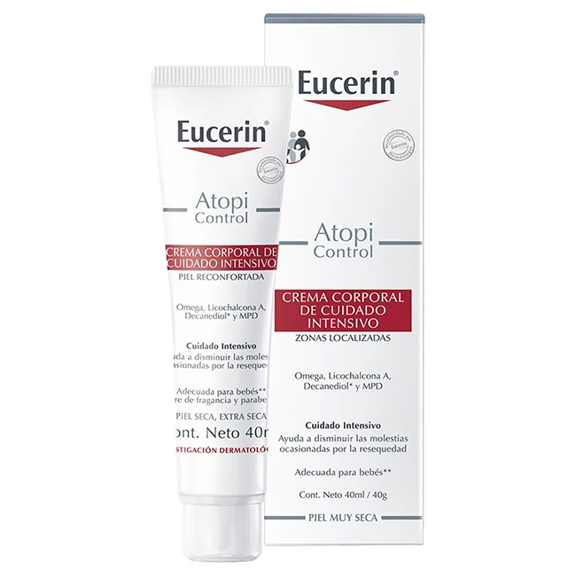 Eucerin AtopiControl Crema de Cuidado Intensivo Tratamiento para Piel Atópica 40ml