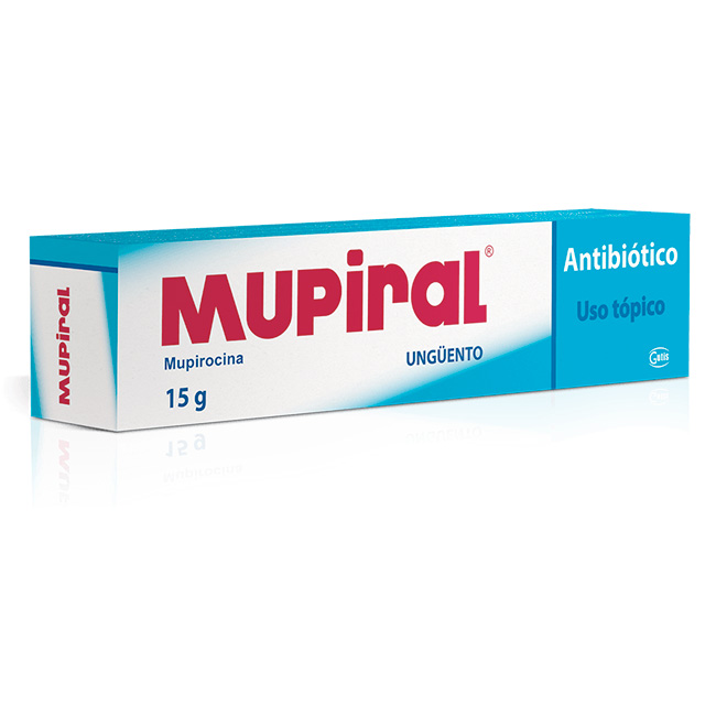 Mupiral Ungüento para Infecciones Bacterianas de la Piel 15g