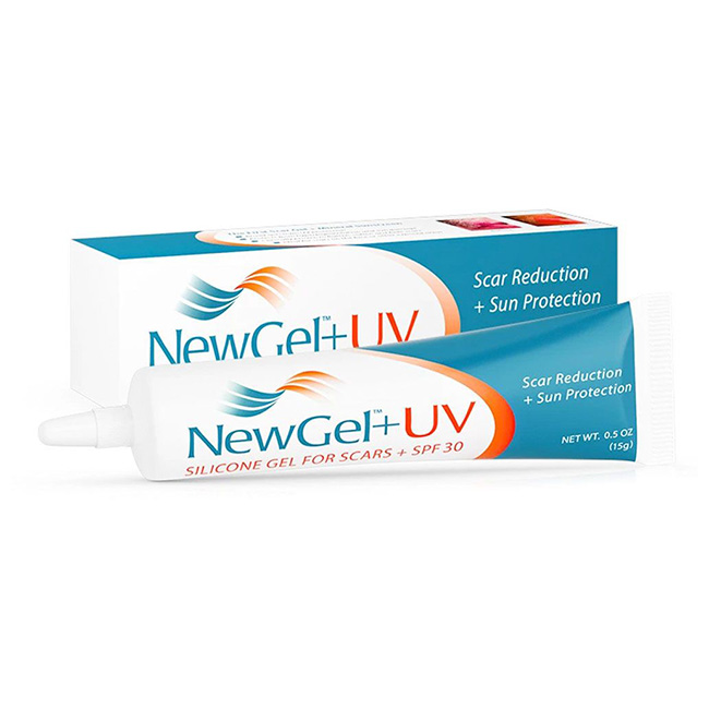 NewGel+UV Gel de Silicona para Cicatrices con Protector Solar SPF 30 – 15 g