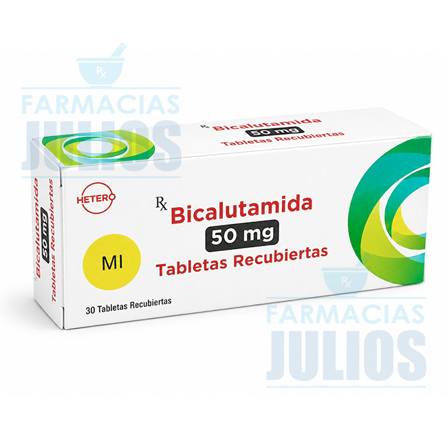 Bicalutamida 50 mg Tabletas Recubiertas | Hetero