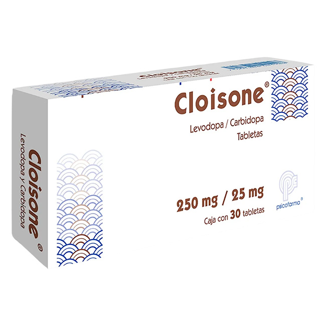 Cloisone 250/25mg Tratamiento para el Parkinson