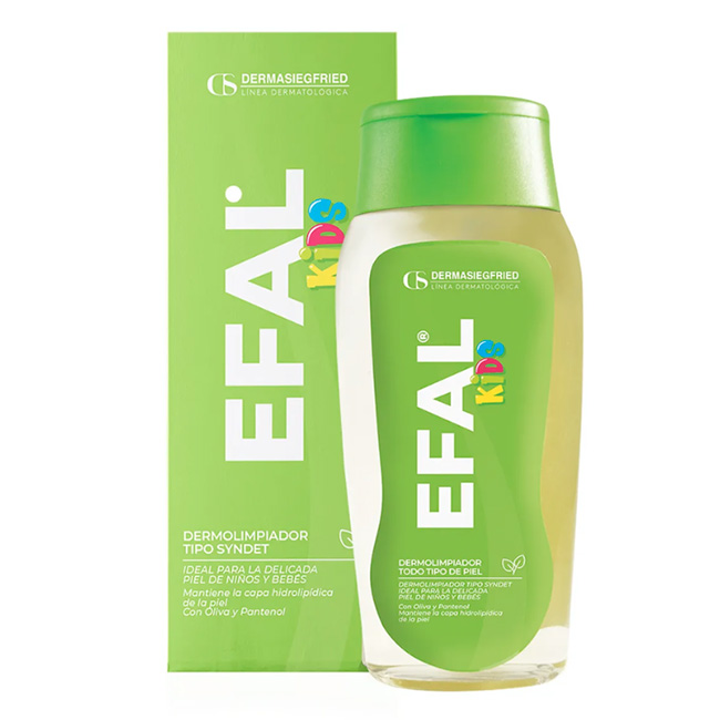 Efal Limpiador Kids 270g Cuidado Suave para la Piel Delicada de los Niños