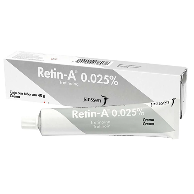 Retin-A 0.025% de Tretinoína 40g Crema