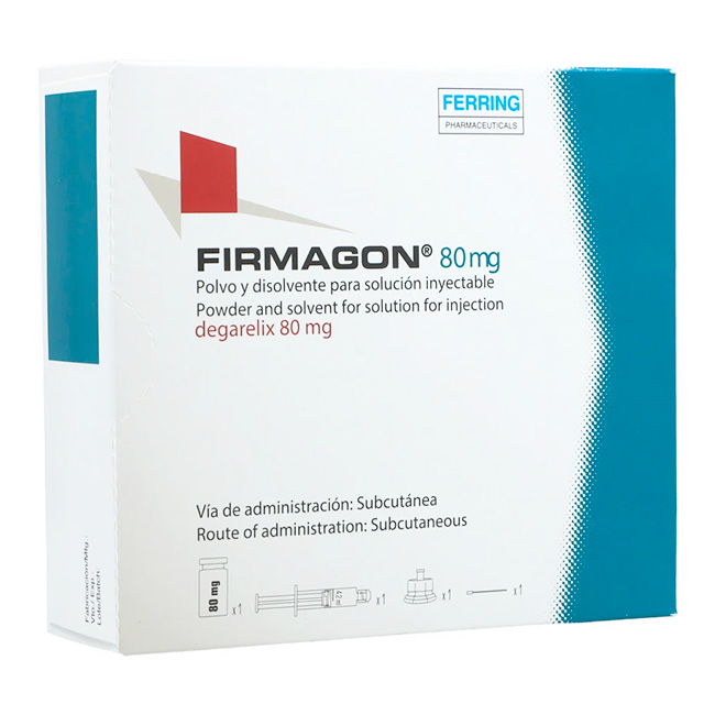 Firmagon 80mg Degarelix Inyectable para Cáncer de Próstata (1 Jeringa Prellenada)