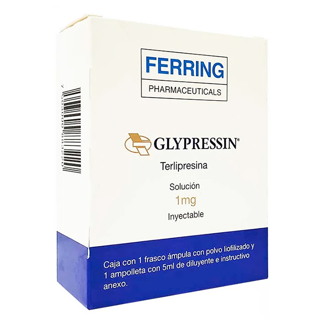 Glypressin Terlipresina 1mg Inyectable Control de Hemorragias por Hipertensión Portal