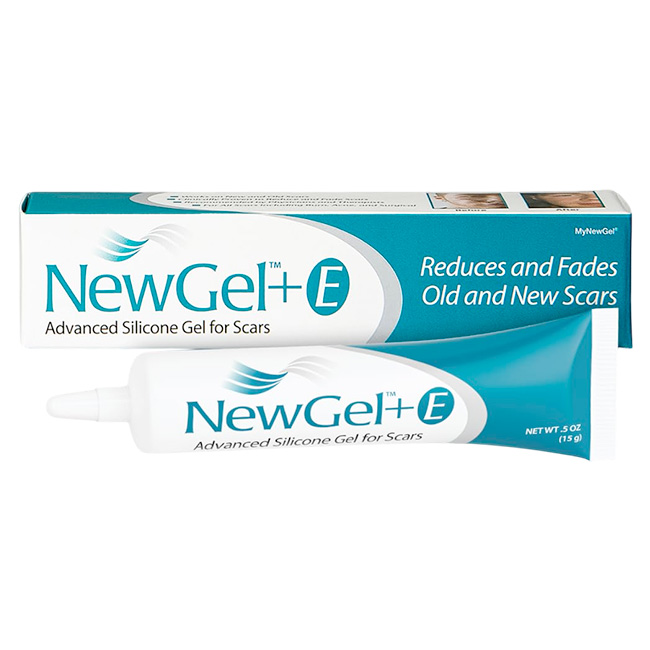 NewGel+E Gel de Silicona Avanzado para Cicatrices 15g Reducción de Cicatrices Nuevas y Antiguas