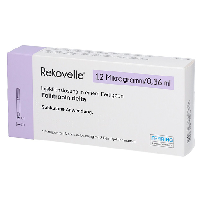 Rekovelle 12mcg/0,36ml Solución Inyectable con Folitropina Delta