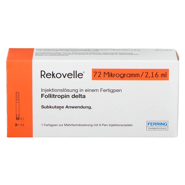 Rekovelle 72microgramos/2,16ml Solución Inyectable Subcutánea para Estimulación Ovárica